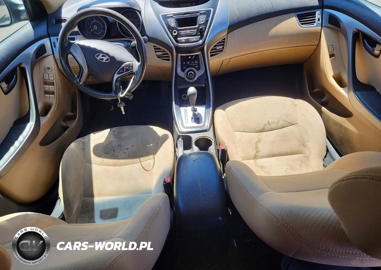 2013 Hyundai Elantra Gls VIN:5NPDH4AE7DH349192 - 8