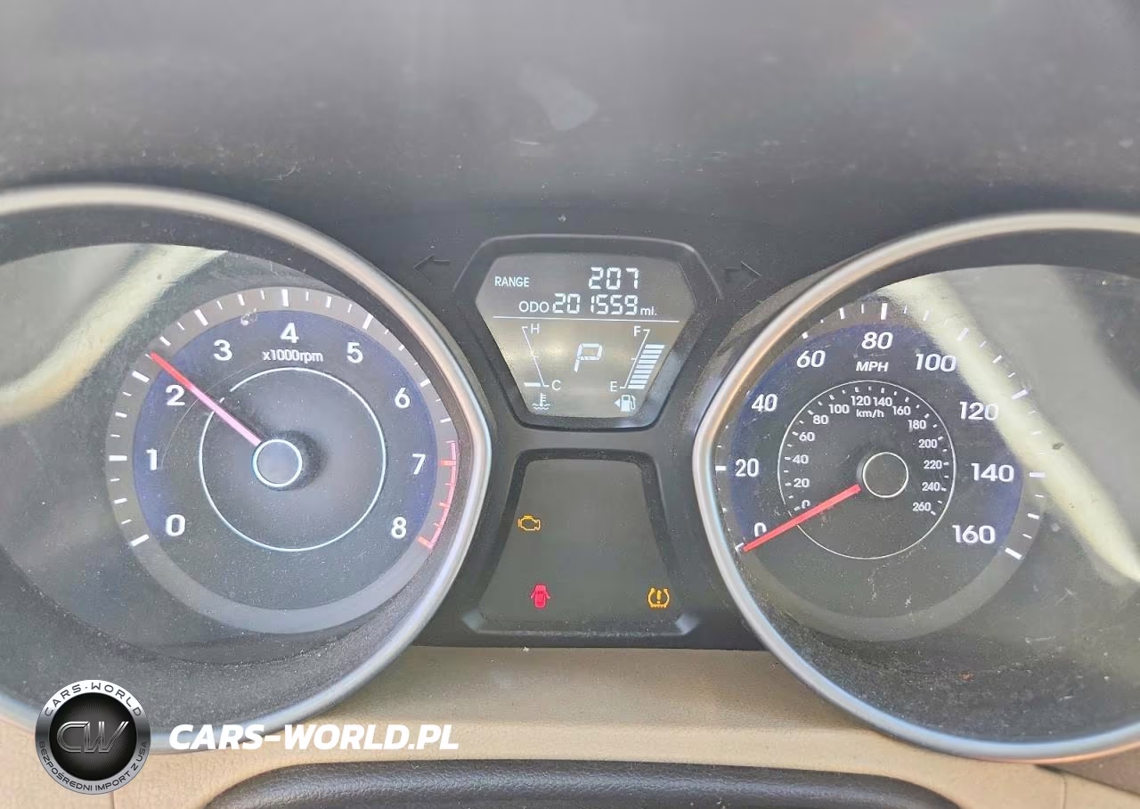 2013 Hyundai Elantra Gls VIN:5NPDH4AE7DH349192 - 9