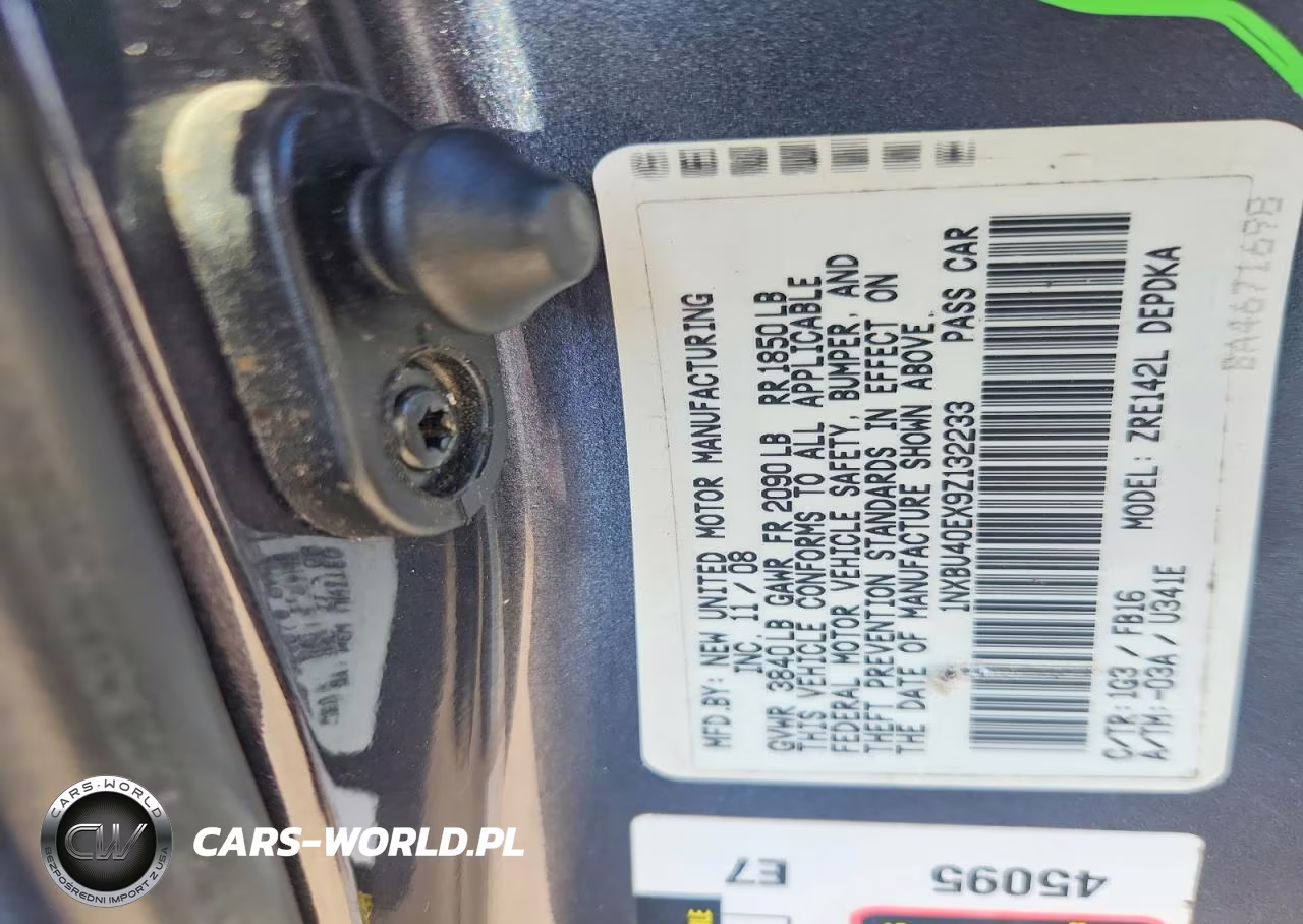 2009 Toyota Corolla Le VIN:1NXBU40EX9Z132233 - 12