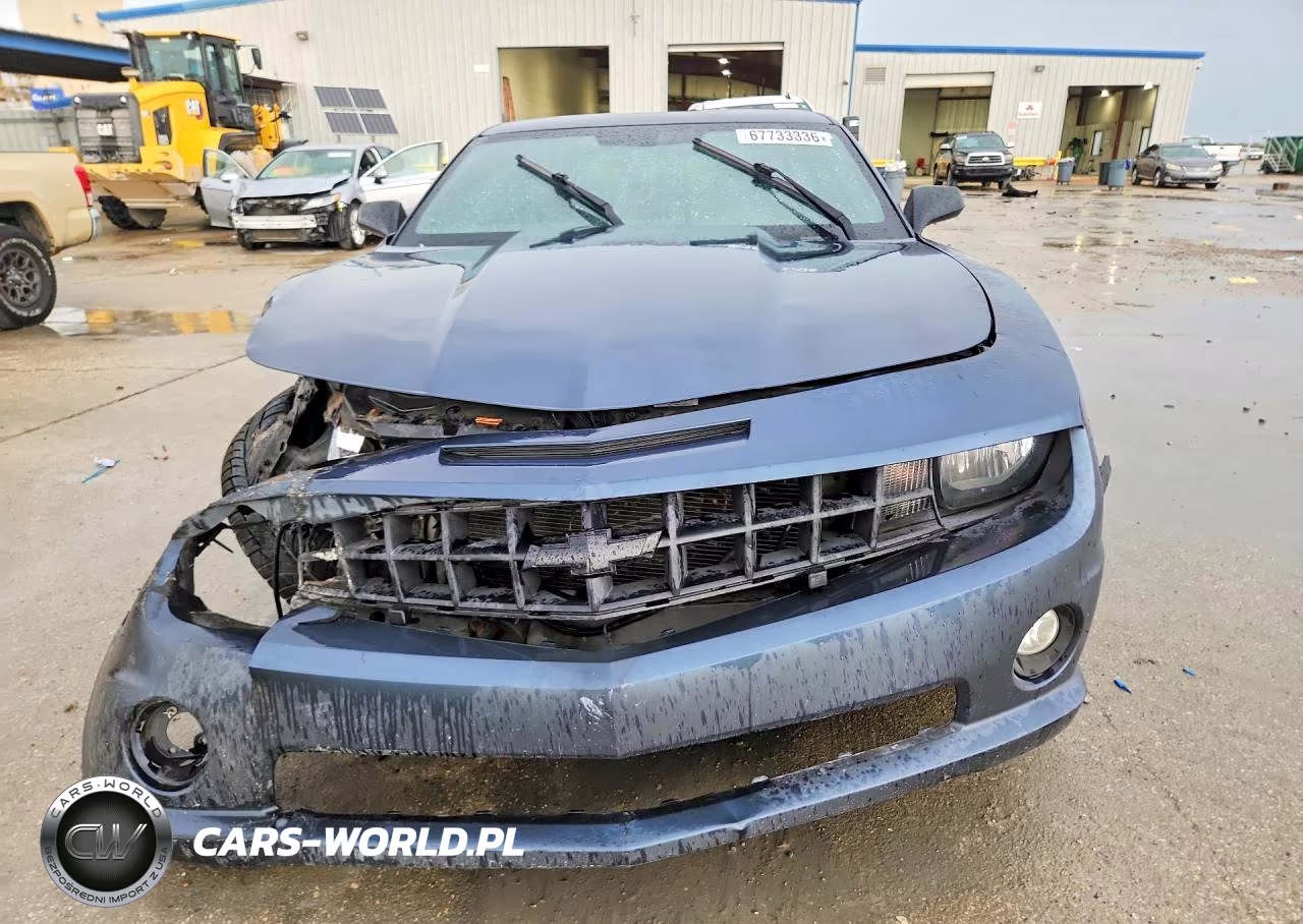 2012 Chevrolet Camaro Ls VIN:2G1FA1E36C9150956 - 5