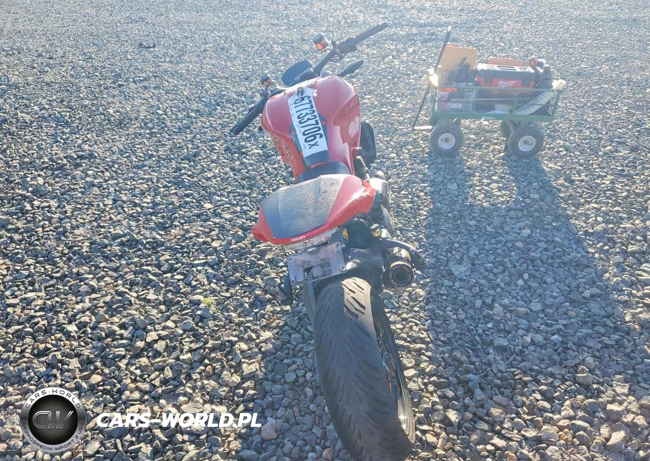 2014 Ducati Monster 1200 VIN:ZDM1RBSV1EB004041 - 4