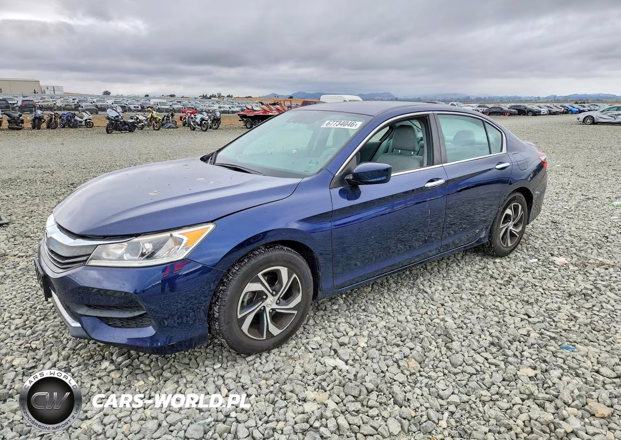 2016 Honda Accord Lx VIN:1HGCR2F47GA032989 - 1