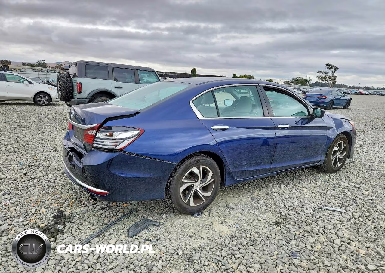 2016 Honda Accord Lx VIN:1HGCR2F47GA032989 - 3