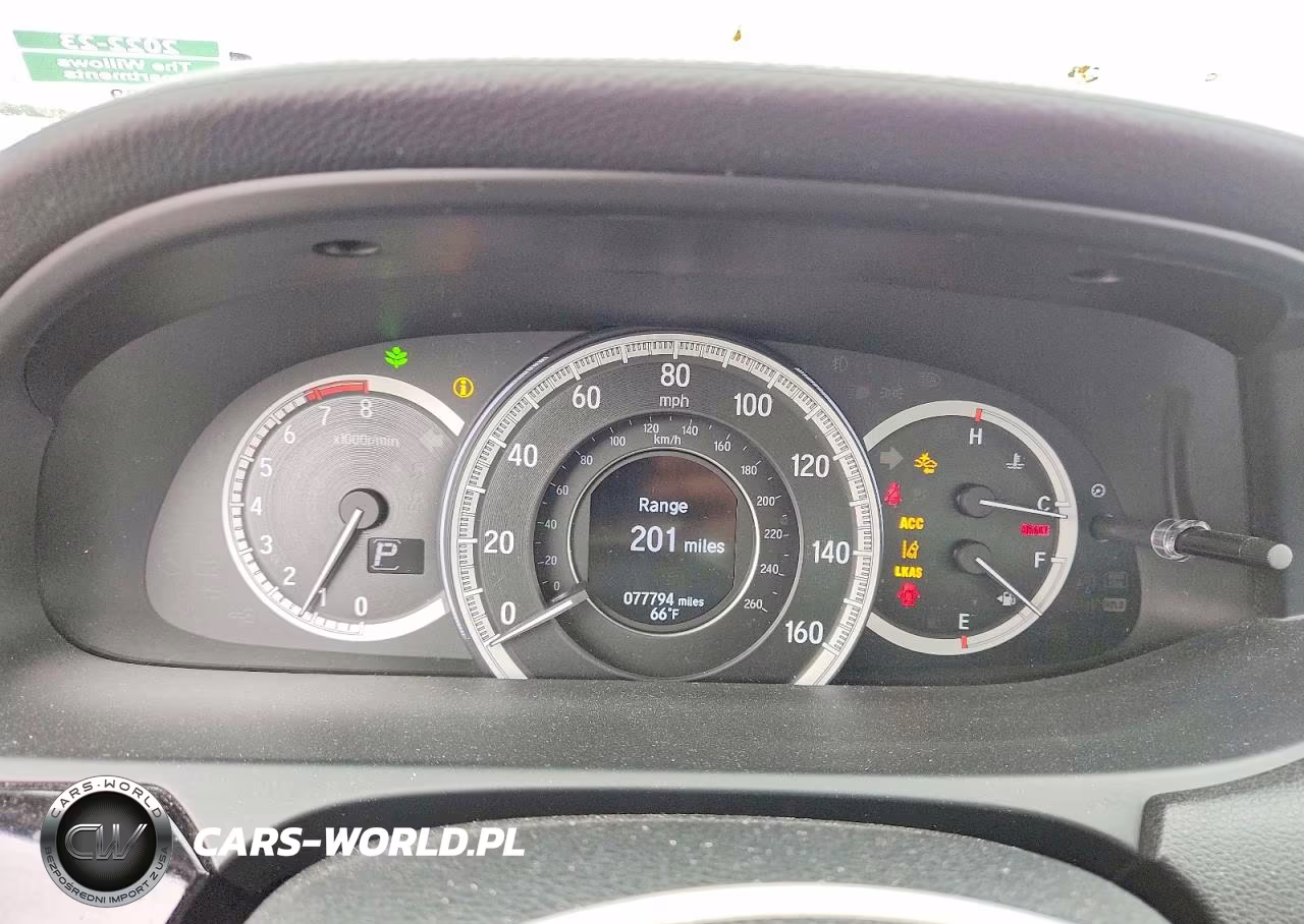 2016 Honda Accord Lx VIN:1HGCR2F47GA032989 - 9