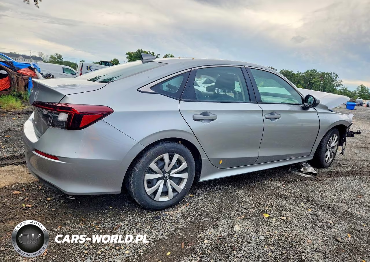 2025 Honda Civic Lx VIN:2HGFE2F28SH603892 - 3