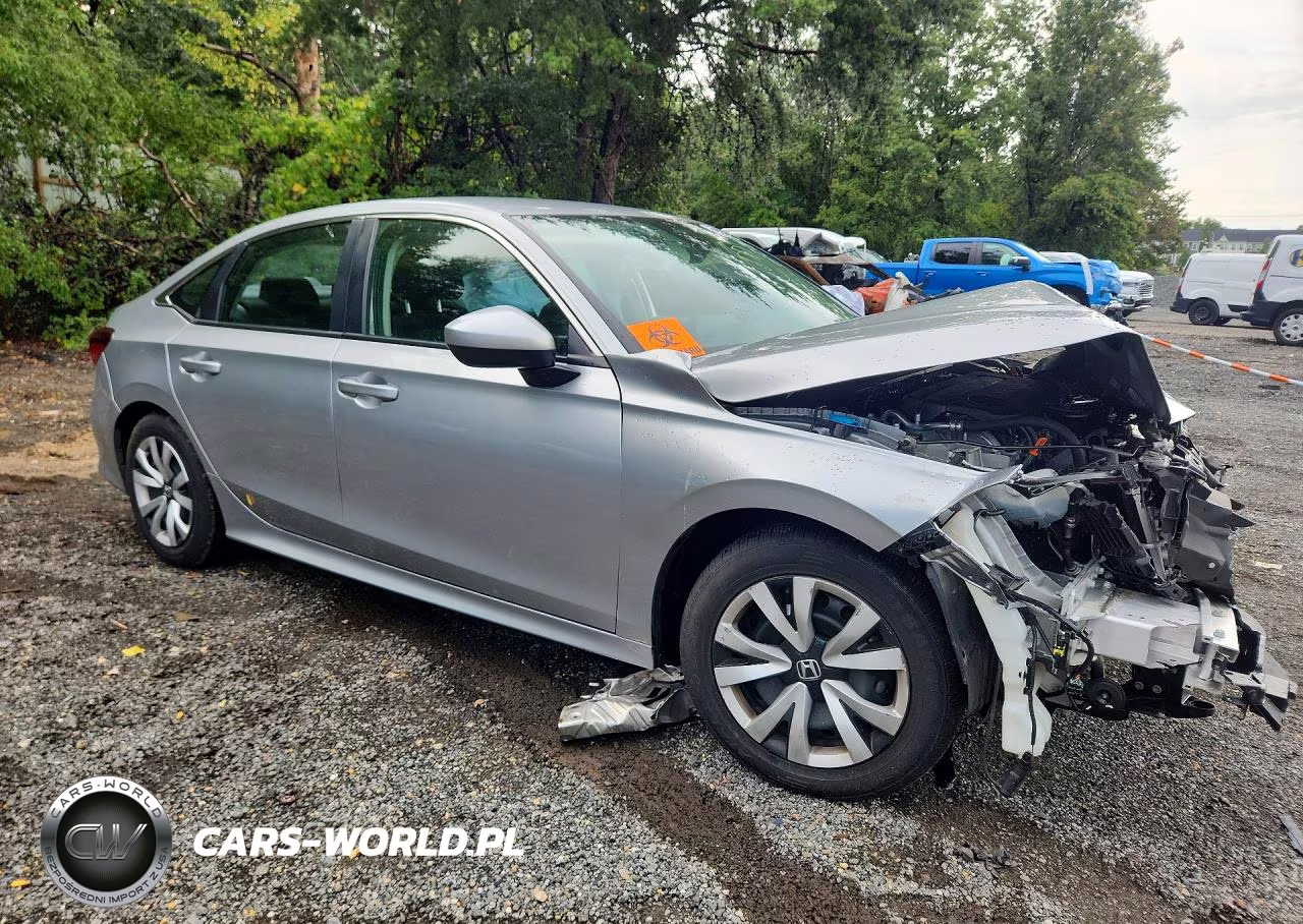 2025 Honda Civic Lx VIN:2HGFE2F28SH603892 - 4