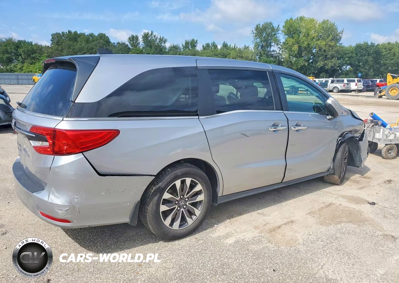 2022 Honda Odyssey Exl VIN:5FNRL6H72NB040690 - 3