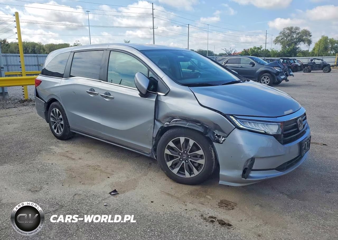 2022 Honda Odyssey Exl VIN:5FNRL6H72NB040690 - 4