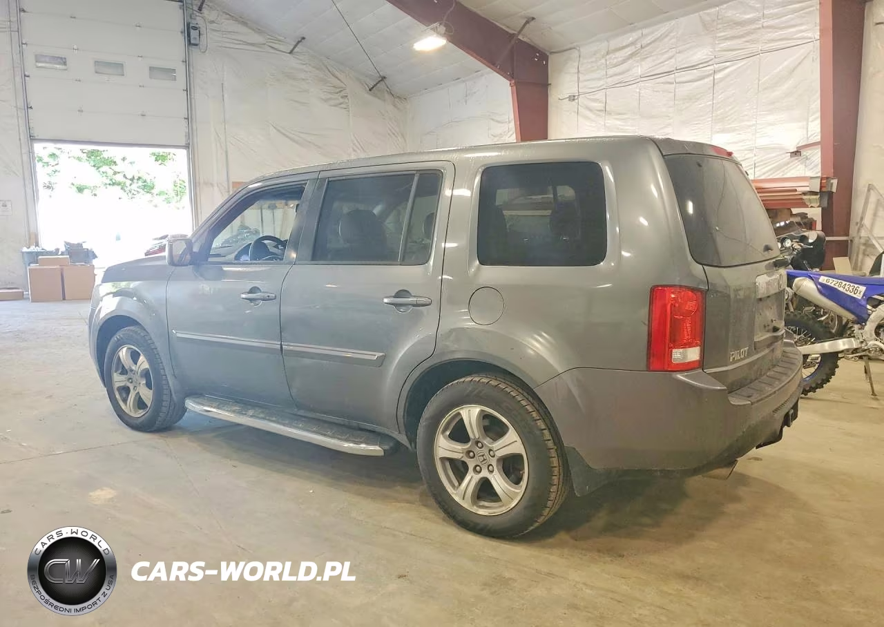 2012 Honda Pilot Exl VIN:5FNYF4H53CB022007 - 2