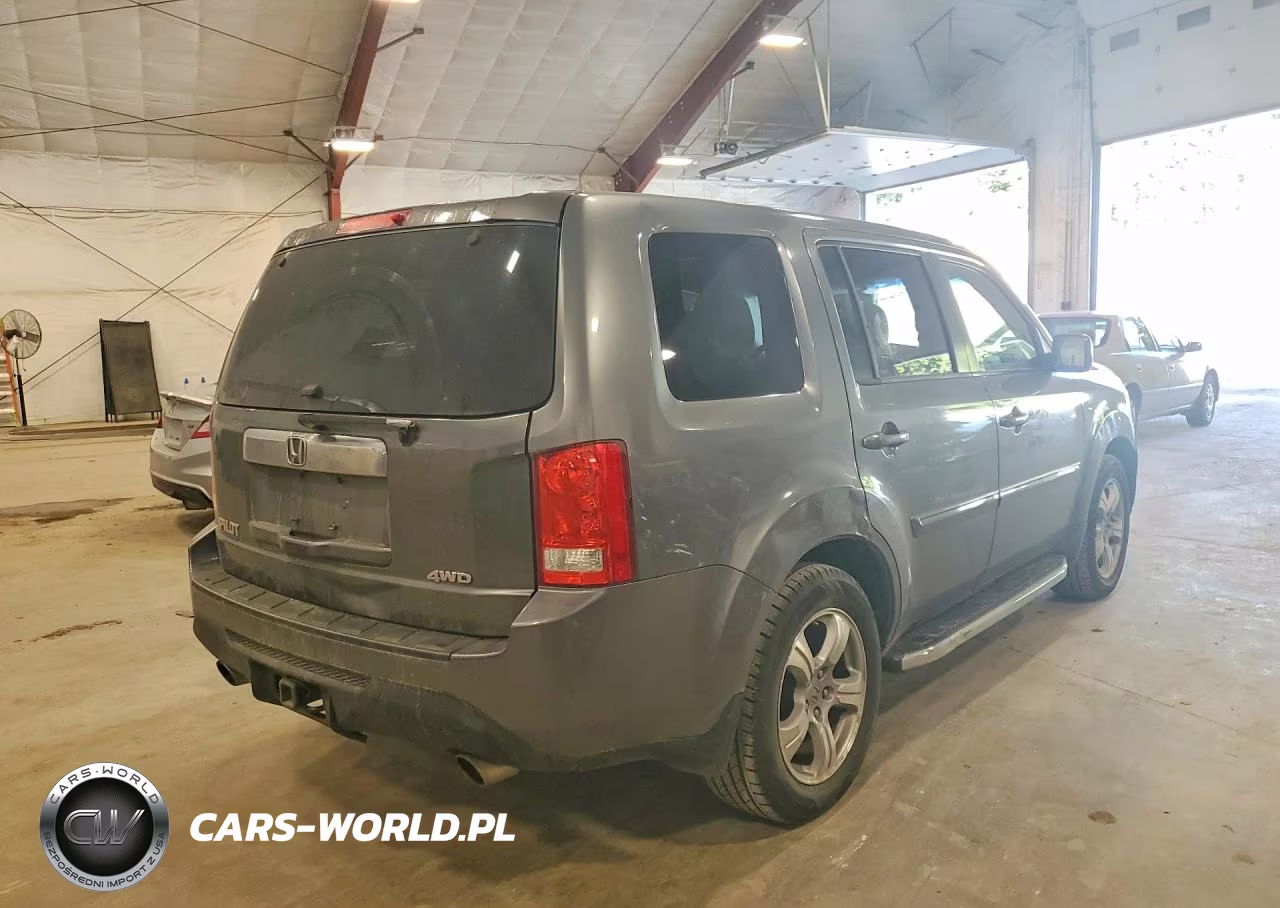 2012 Honda Pilot Exl VIN:5FNYF4H53CB022007 - 3