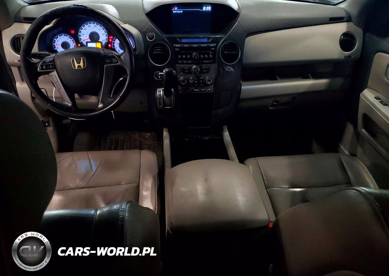 2012 Honda Pilot Exl VIN:5FNYF4H53CB022007 - 8