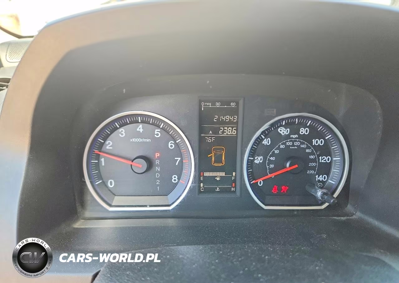 2007 Honda Cr-V Exl VIN:JHLRE48747C001942 - 9