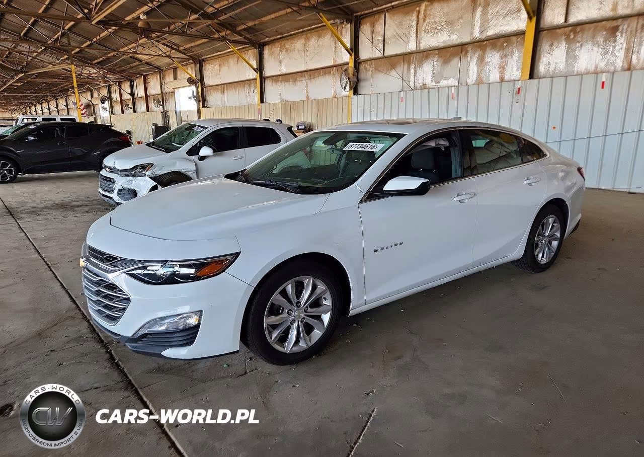 2021 Chevrolet Malibu Lt VIN:1G1ZD5ST7MF052009 - 1