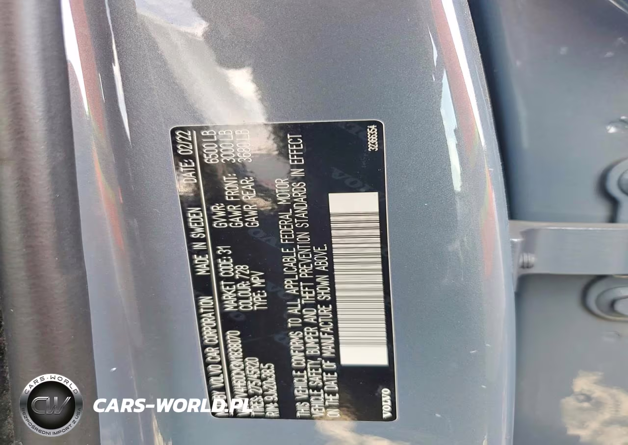 2022 Volvo Xc90 T8 Recharge R-Design VIN:YV4H60CM3N1838070 - 13