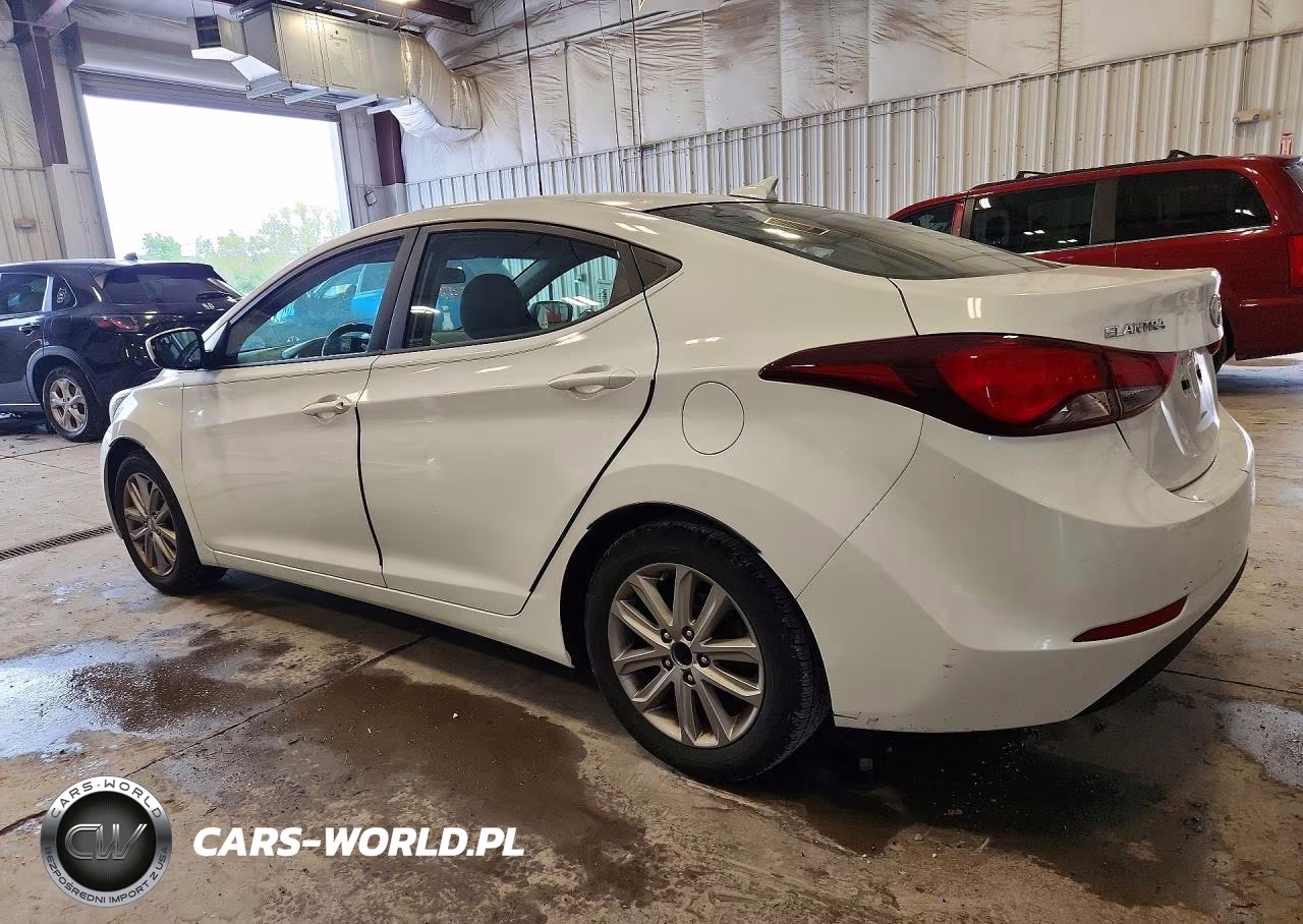 2016 Hyundai Elantra Se VIN:5NPDH4AE6GH679815 - 2