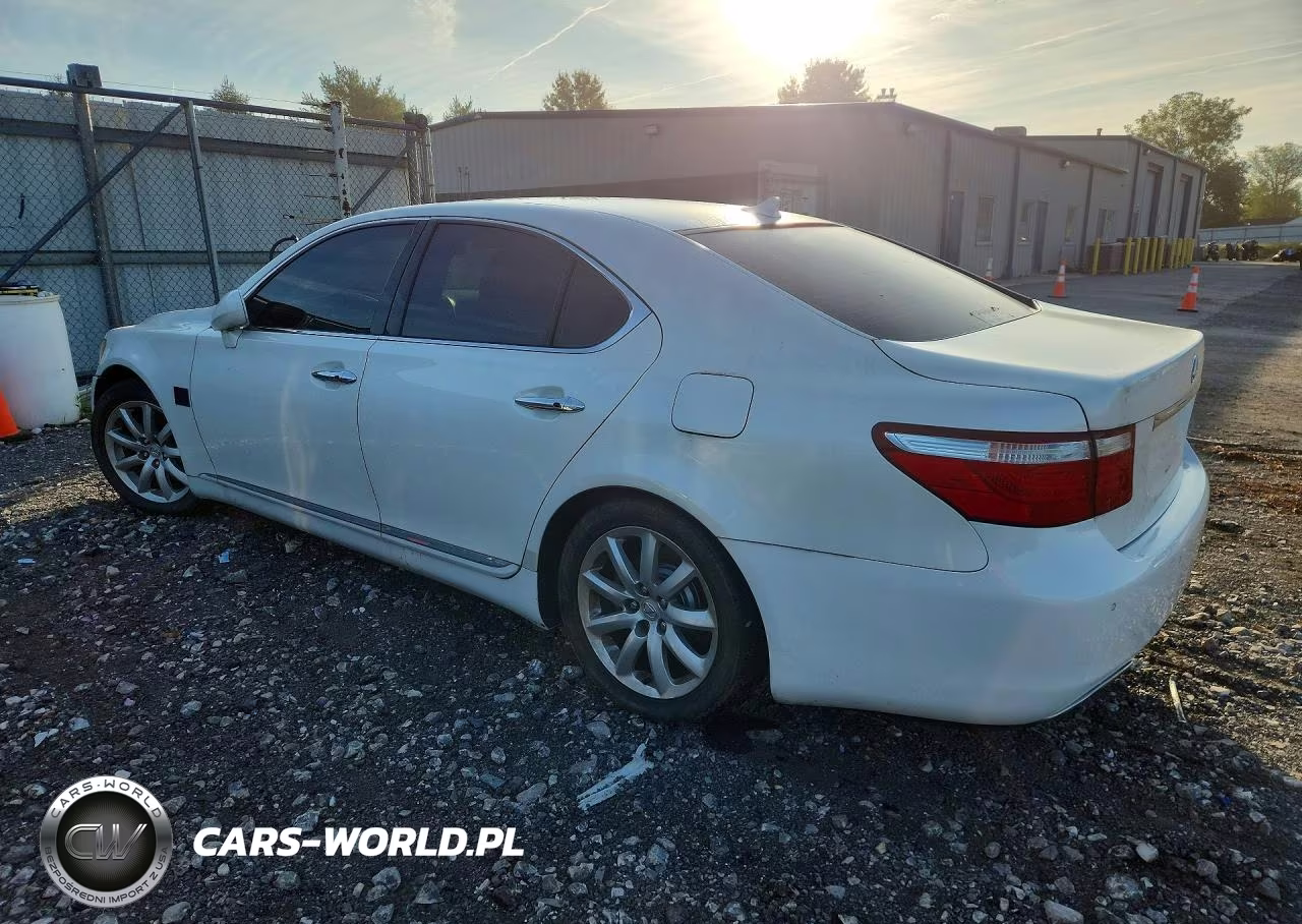 2009 Lexus Ls 460 VIN:JTHBL46F095085519 - 2