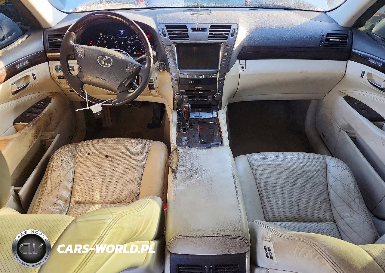 2009 Lexus Ls 460 VIN:JTHBL46F095085519 - 8