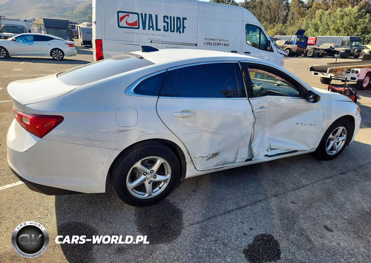 2017 Chevrolet Malibu Ls VIN:1G1ZB5ST6HF239396 - 3
