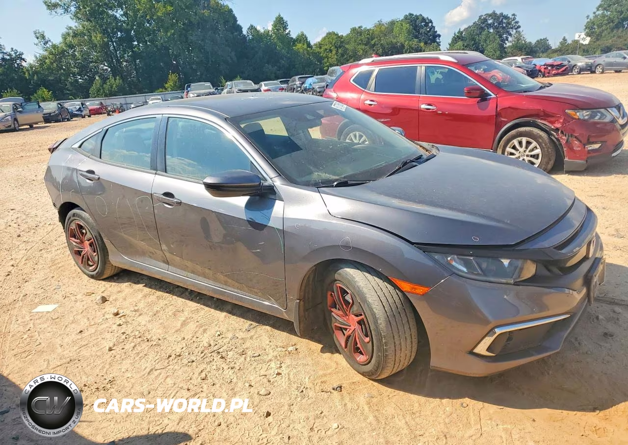 2021 Honda Civic Lx VIN:2HGFC2F62MH545662 - 4