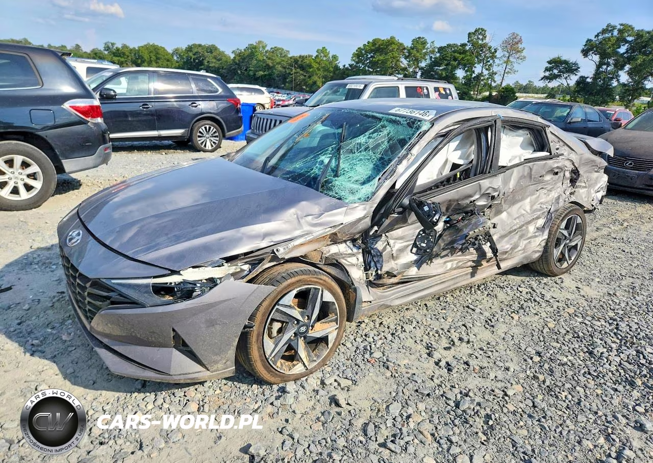2023 Hyundai Elantra Sel VIN:KMHLS4AG4PU566137 - 1