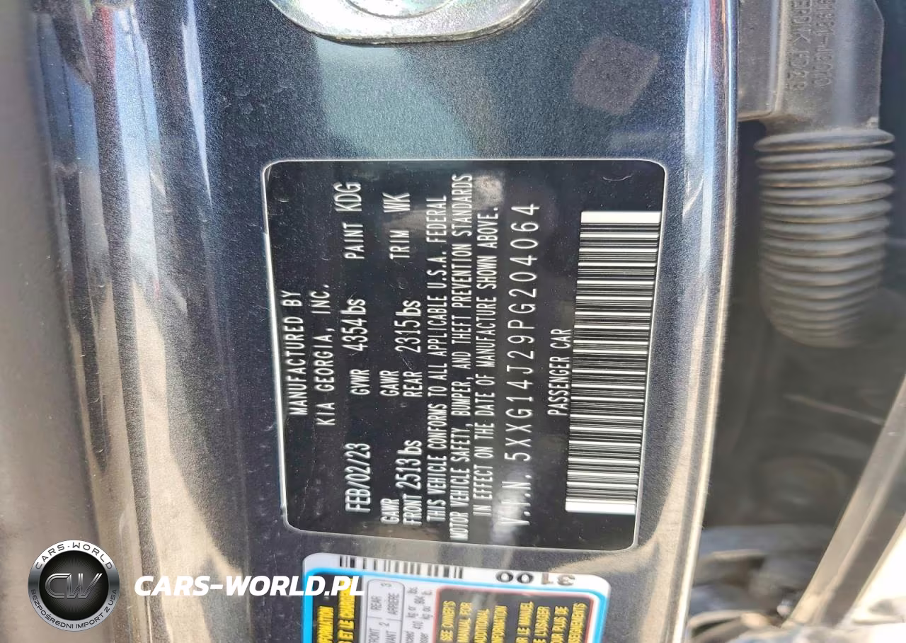 2023 Kia K5 Lxs VIN:5XXG14J29PG204064 - 12