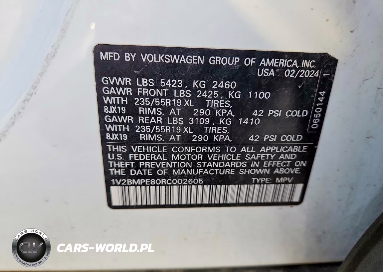 2024 Volkswagen Id.4 VIN:1V2BMPE80RC002605 - 13