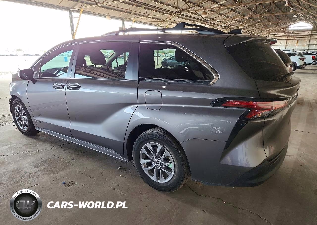 2021 Toyota Sienna Le VIN:5TDKRKEC2MS053637 - 2