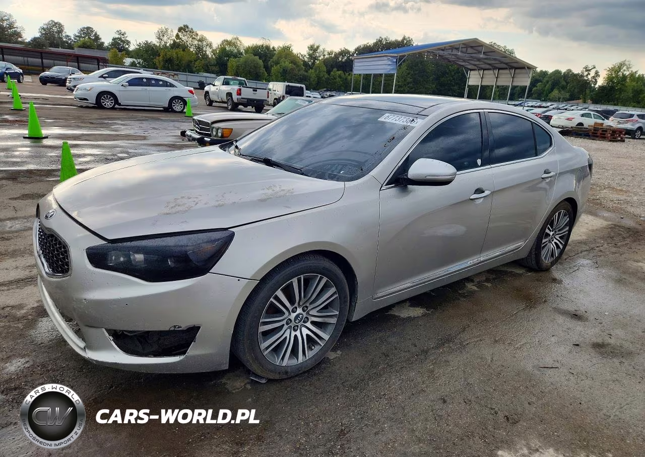 2014 Kia Cadenza Premium VIN:KNALN4D70E5124435 - 1