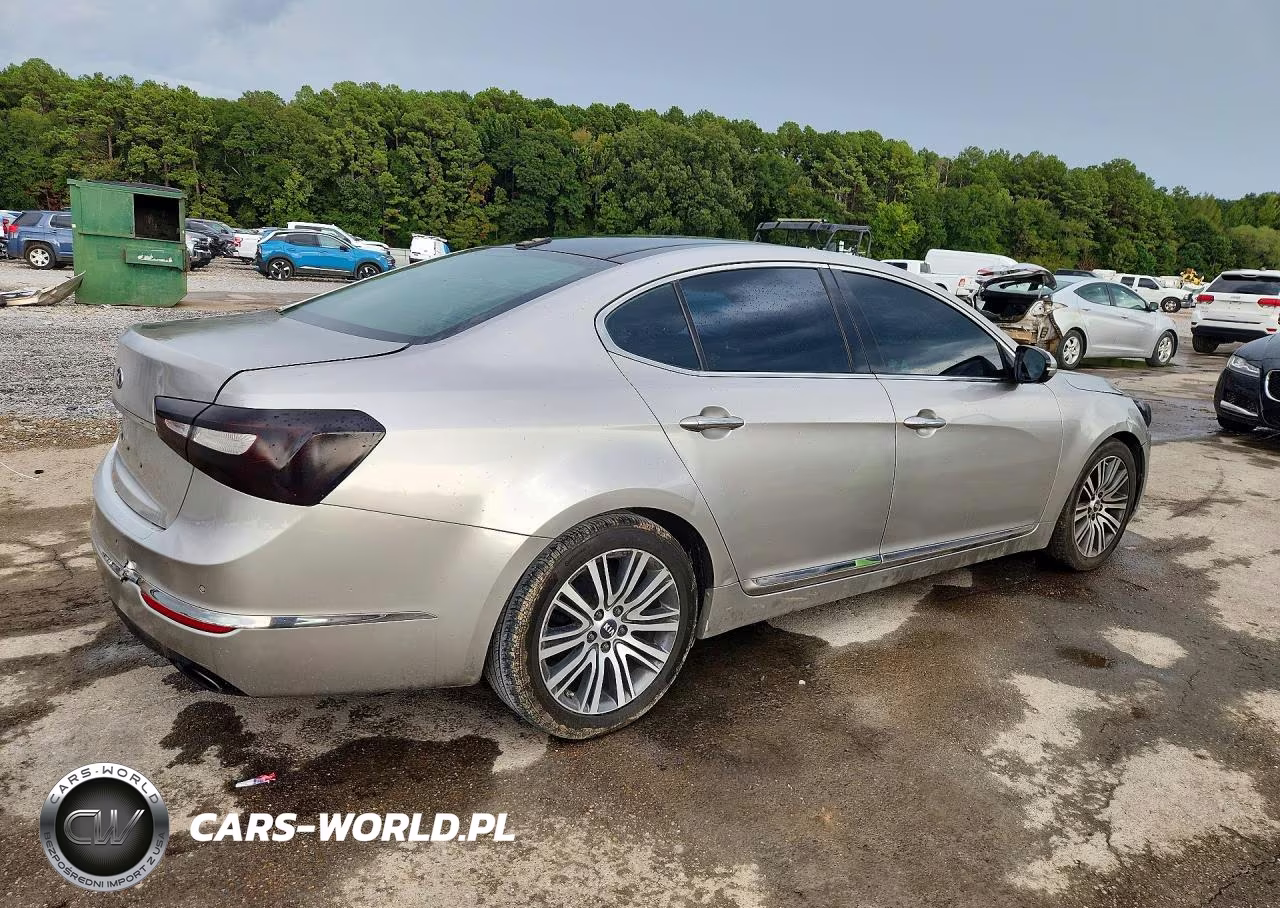 2014 Kia Cadenza Premium VIN:KNALN4D70E5124435 - 3