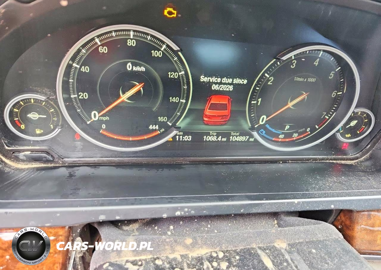 2014 BMW 750 Lxi VIN:WBAYF8C53ED653717 - 9