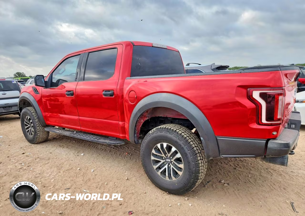 2020 Ford F150 Raptor VIN:1FTFW1RG5LFA71291 - 2