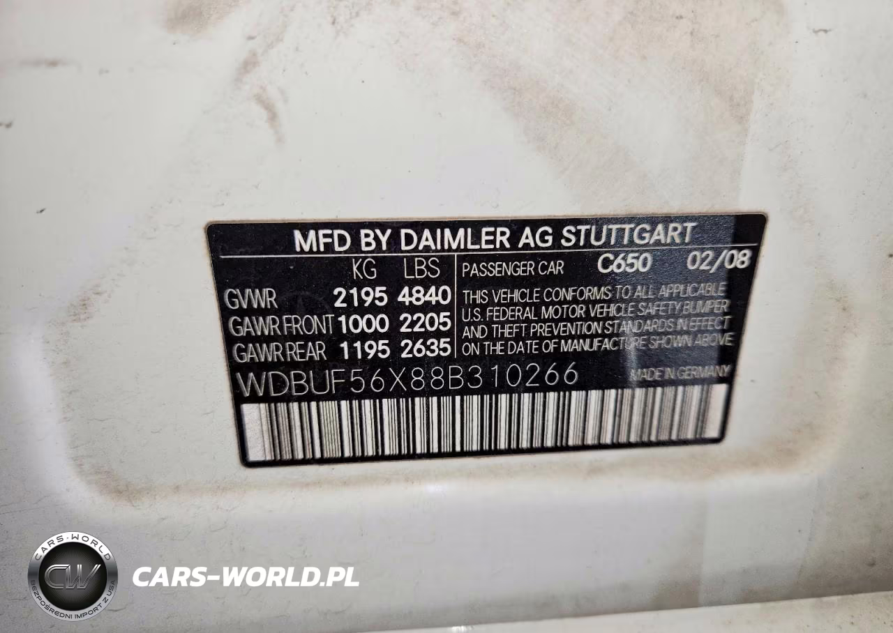 2008 Mercedes-Benz E 350 VIN:WDBUF56X88B310266 - 12