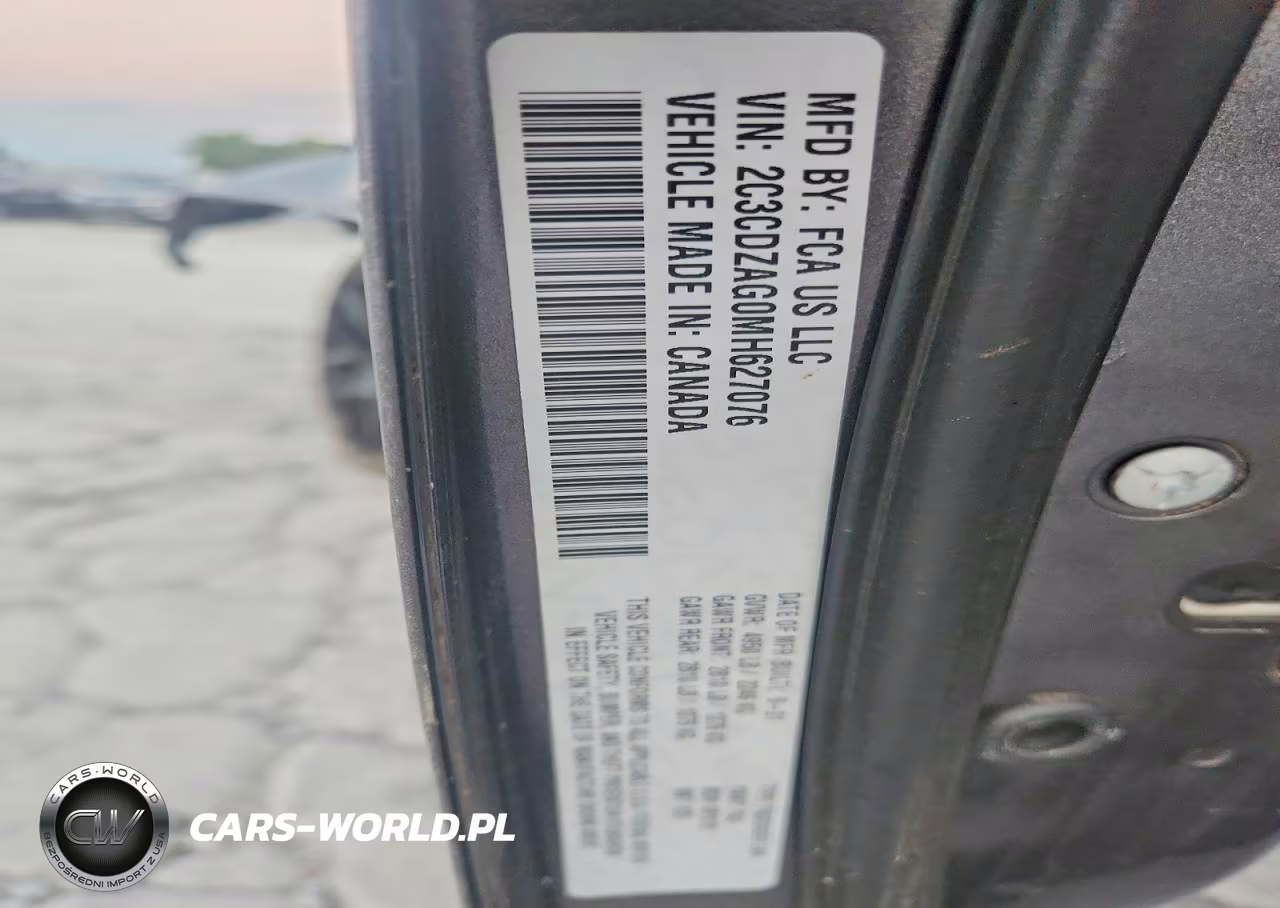 2021 Dodge Challenger Sxt VIN:2C3CDZAG0MH627076 - 12
