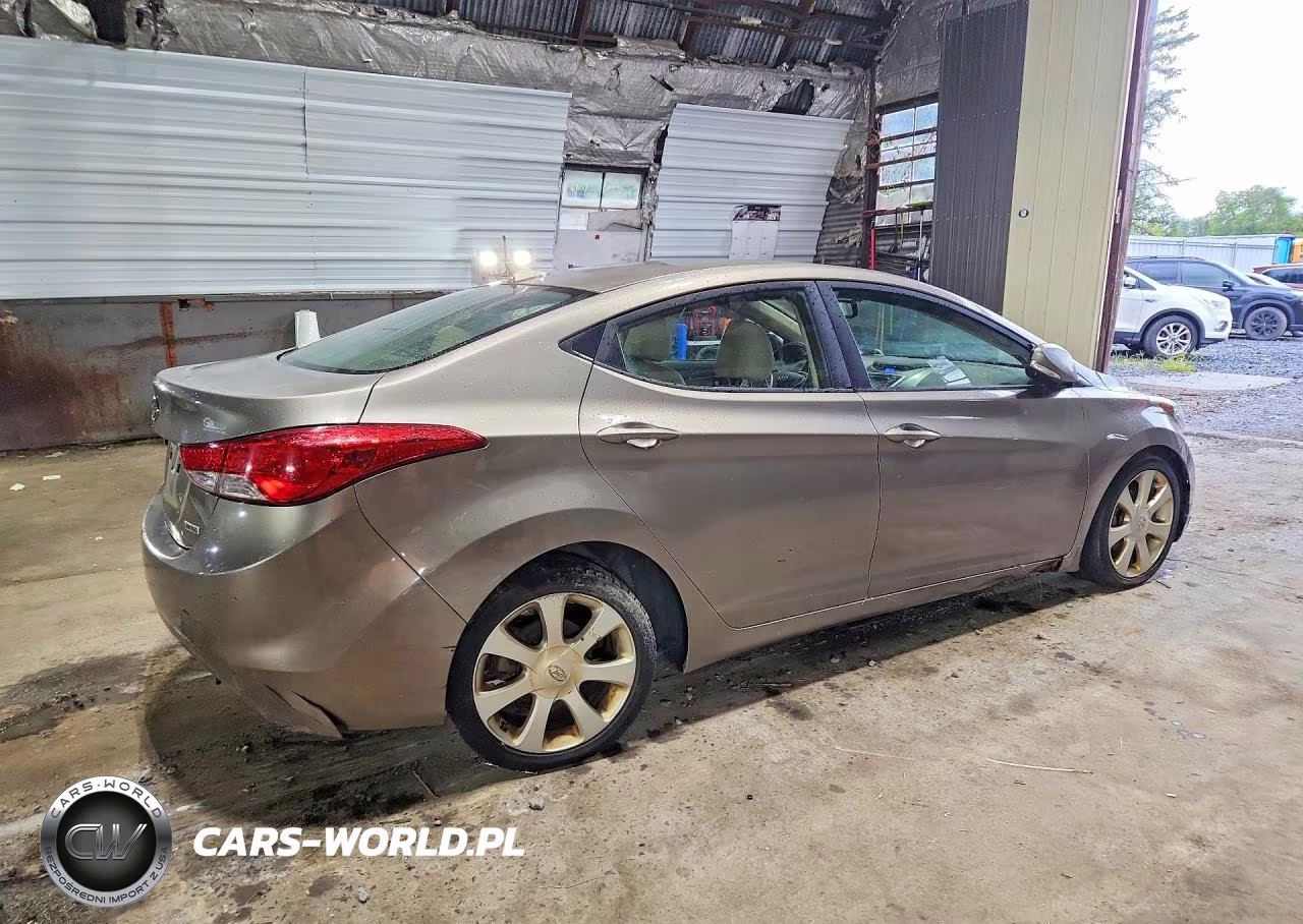 2012 Hyundai Elantra Limited VIN:5NPDH4AE9CH131754 - 3