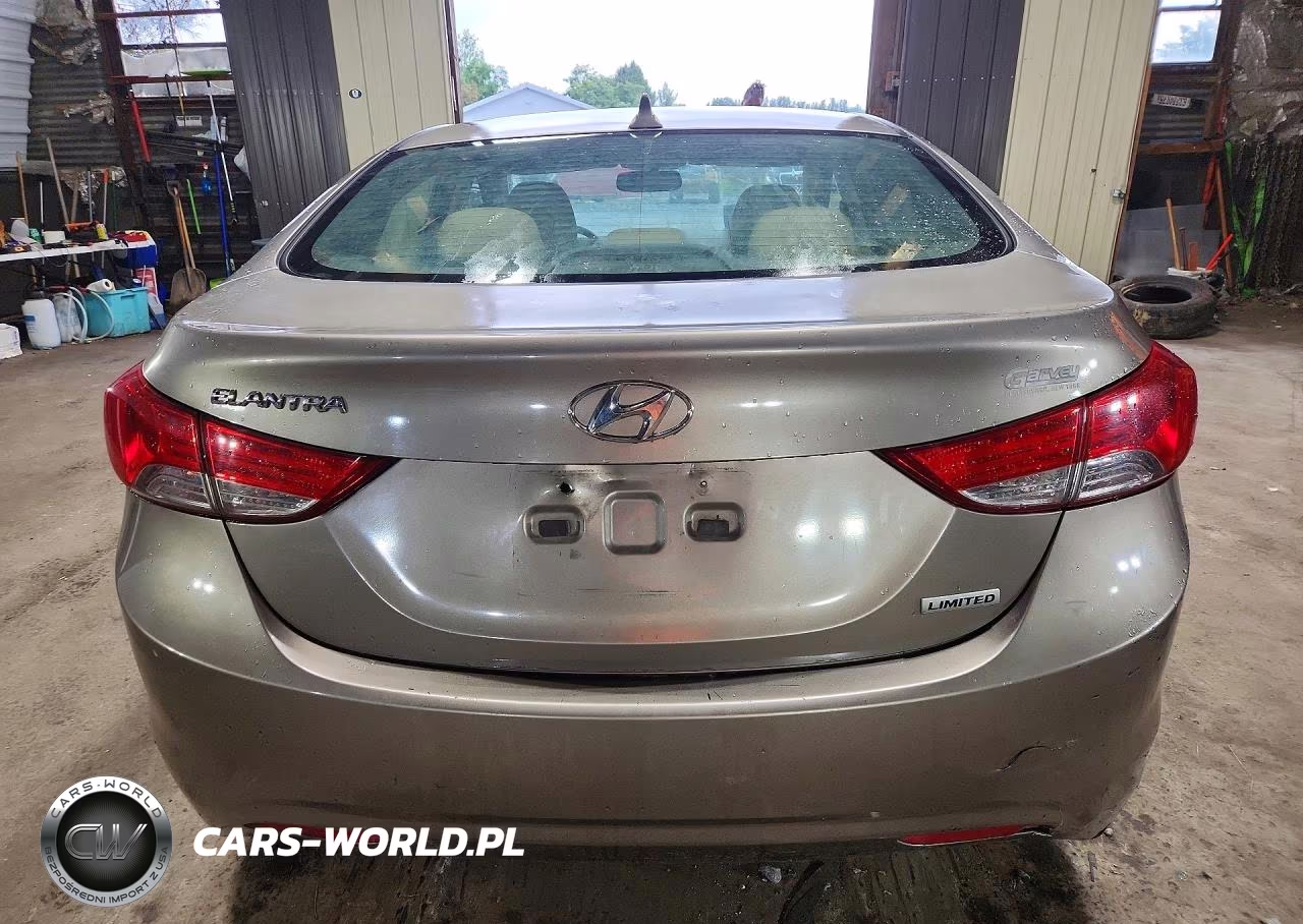 2012 Hyundai Elantra Limited VIN:5NPDH4AE9CH131754 - 6