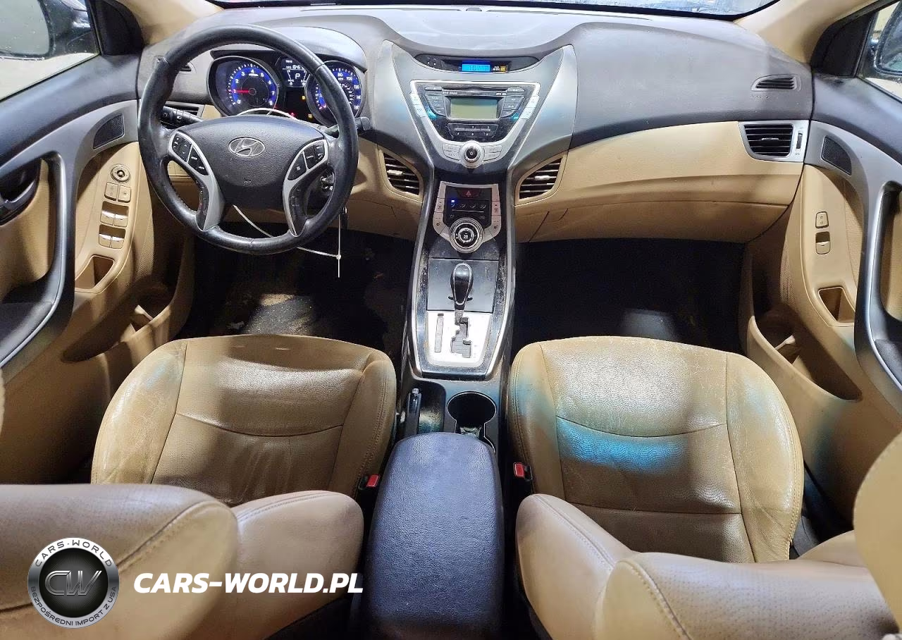 2012 Hyundai Elantra Limited VIN:5NPDH4AE9CH131754 - 8