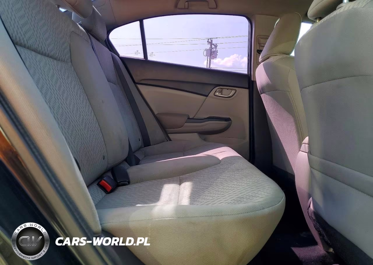 2015 Honda Civic Lx VIN:19XFB2F54FE018374 - 10