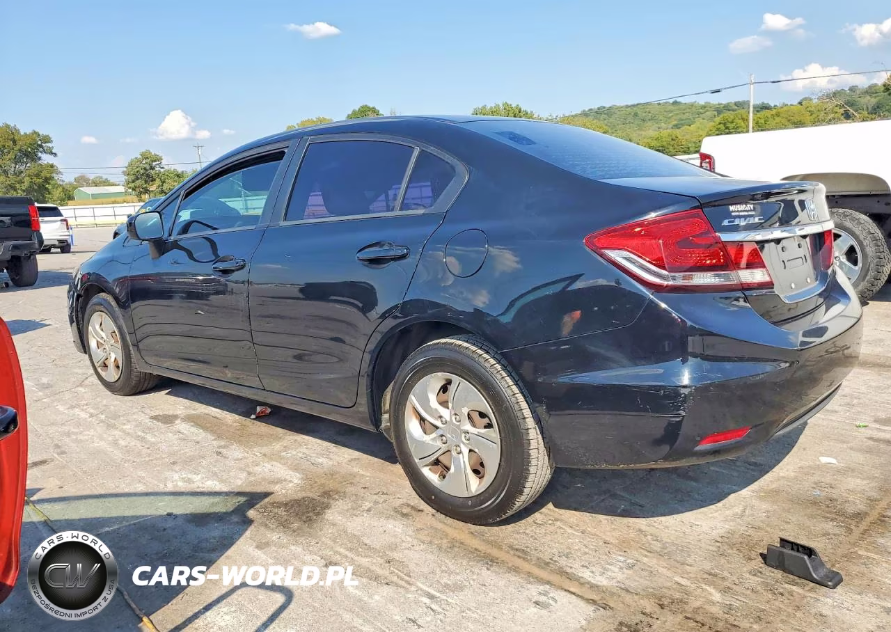 2015 Honda Civic Lx VIN:19XFB2F54FE018374 - 2