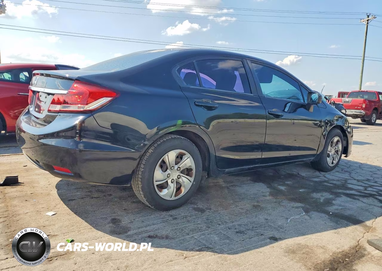 2015 Honda Civic Lx VIN:19XFB2F54FE018374 - 3