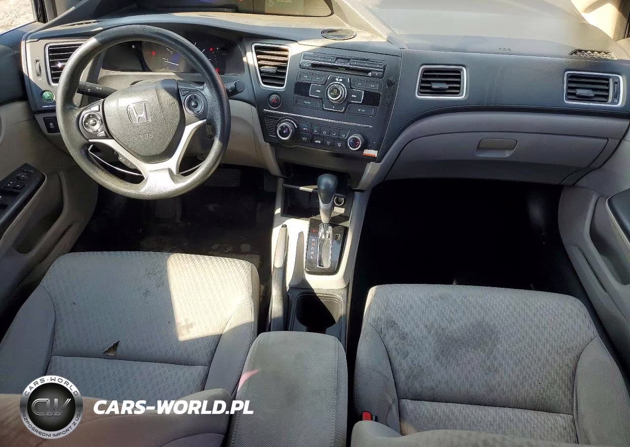 2015 Honda Civic Lx VIN:19XFB2F54FE018374 - 8