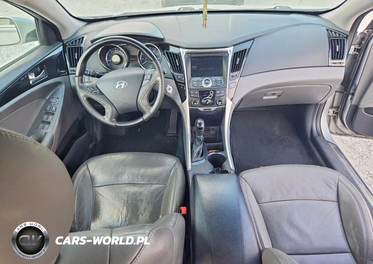 2013 Hyundai Sonata Limited VIN:5NPEC4AC0DH583787 - 8