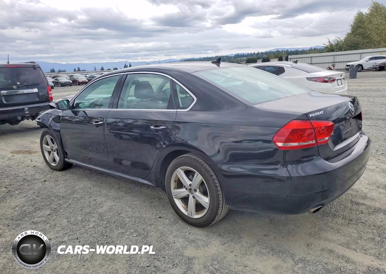 2013 Volkswagen Passat Se VIN:1VWBP7A30DC013354 - 2