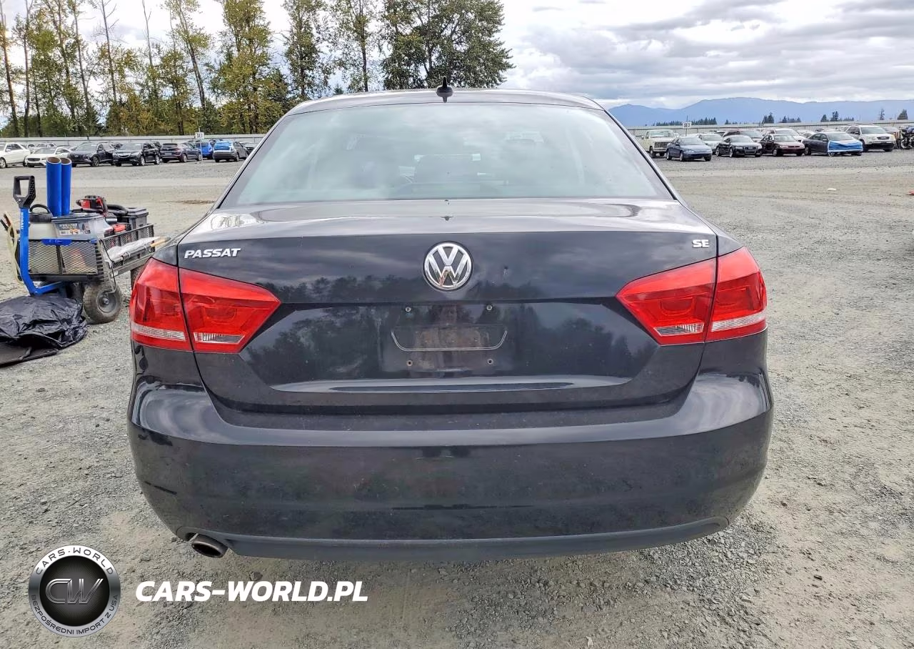2013 Volkswagen Passat Se VIN:1VWBP7A30DC013354 - 6
