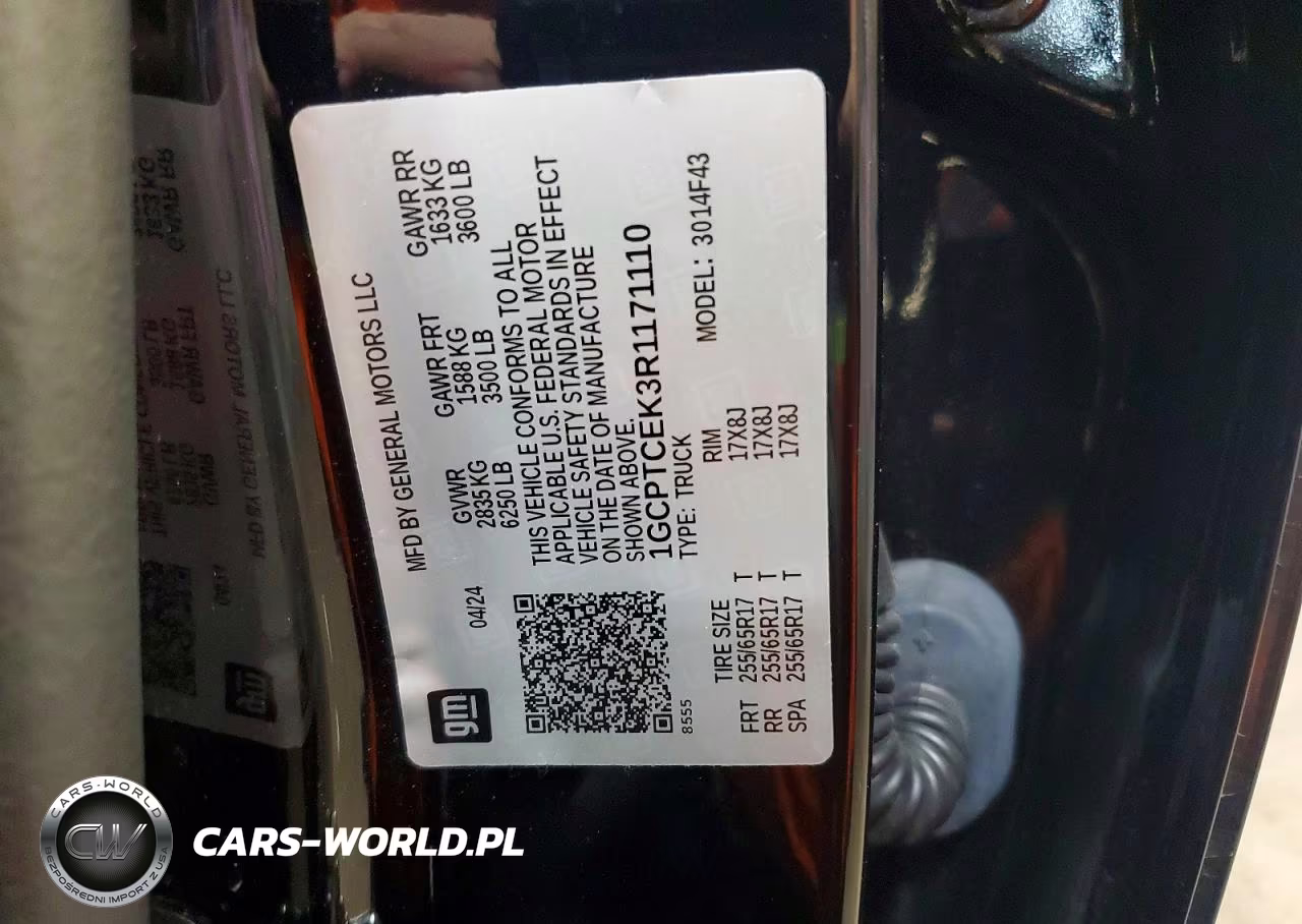 2024 Chevrolet Colorado Lt VIN:1GCPTCEK3R1171110 - 12