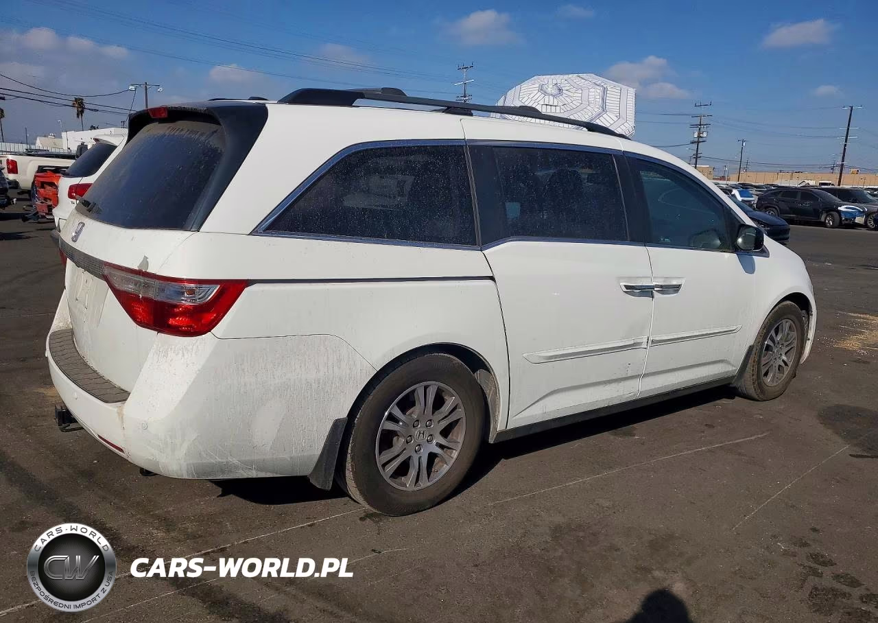 2012 Honda Odyssey Exl VIN:5FNRL5H63CB074488 - 3