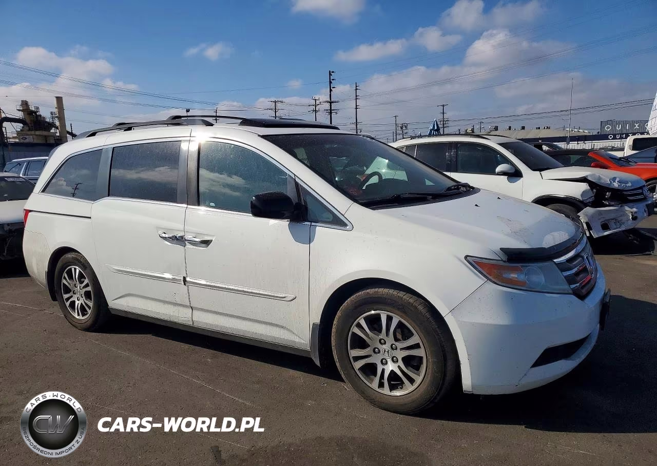 2012 Honda Odyssey Exl VIN:5FNRL5H63CB074488 - 4