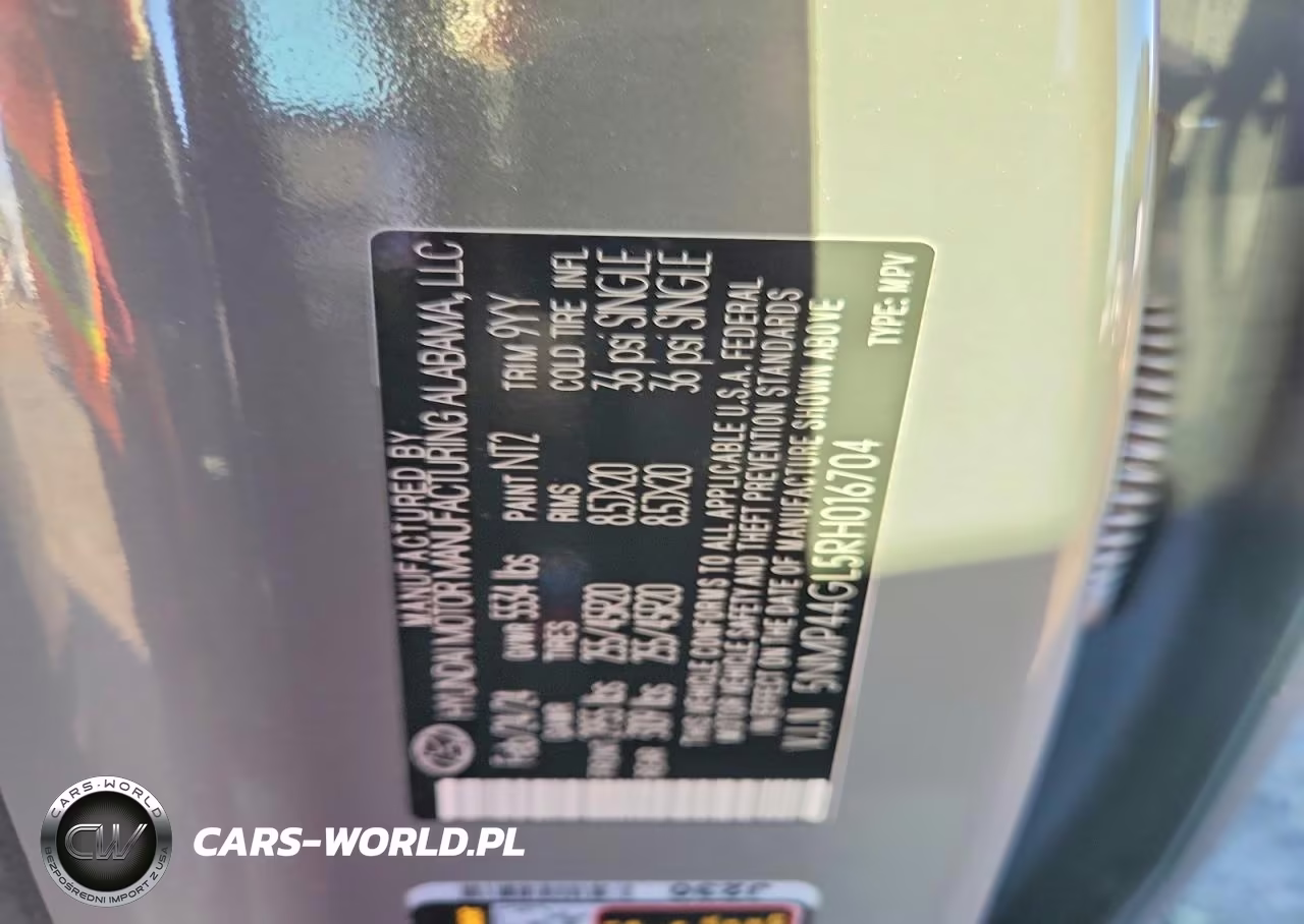 2024 Hyundai Santa Fe Limited VIN:5NMP44GL5RH016704 - 13