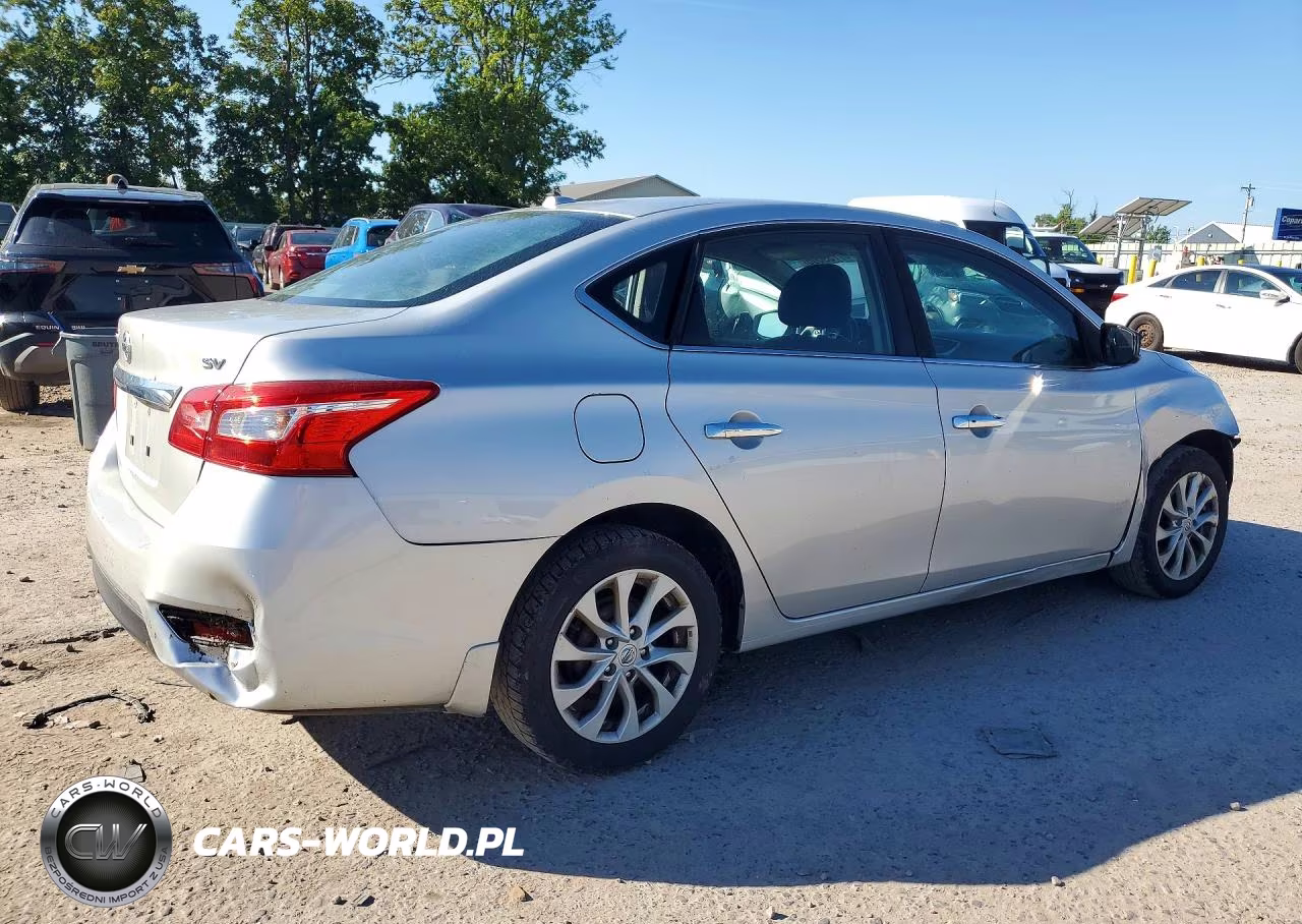 2019 Nissan Sentra Sv VIN:3N1AB7AP2KY222229 - 3