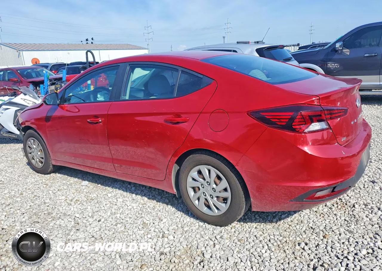 2020 Hyundai Elantra Se VIN:KMHD74LF4LU971340 - 2
