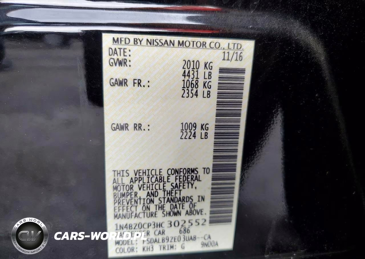 2017 Nissan Leaf S VIN:1N4BZ0CP3HC302552 - 13